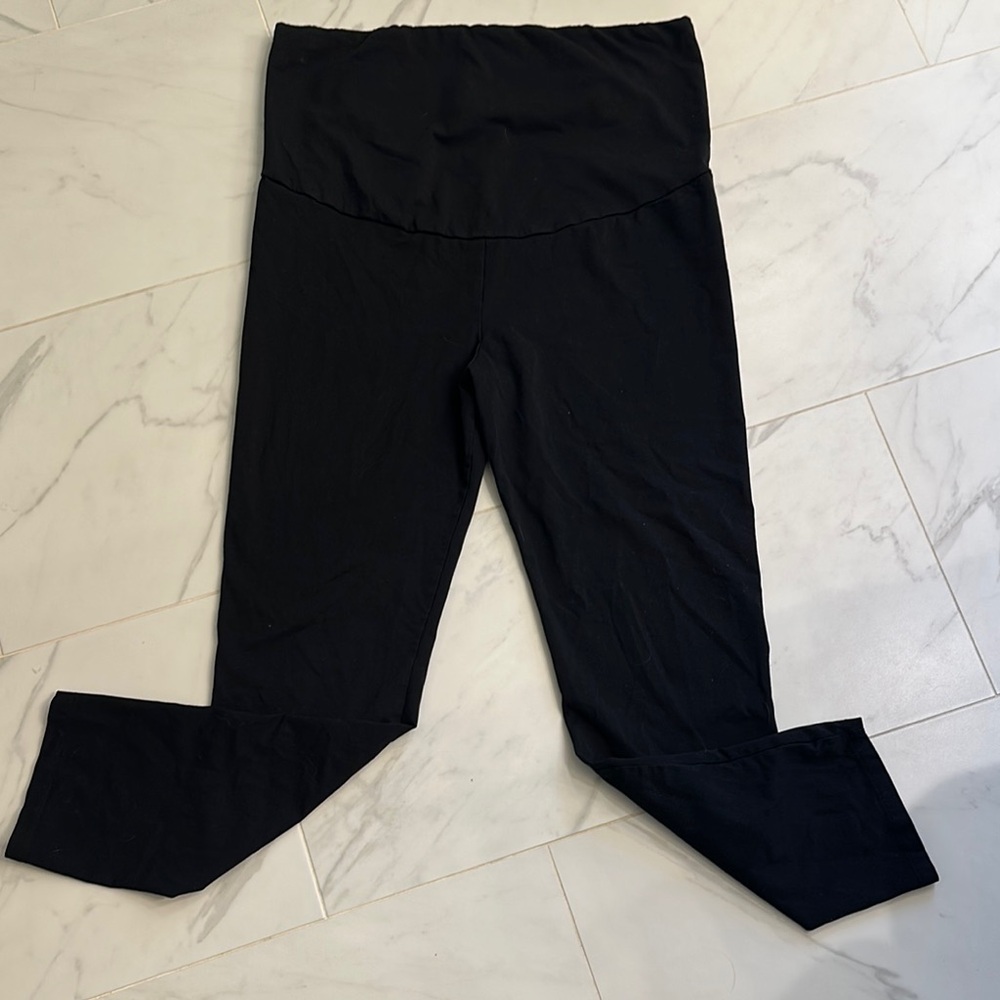 PinkBlush Full-Panel Maternity Leggings Size XL